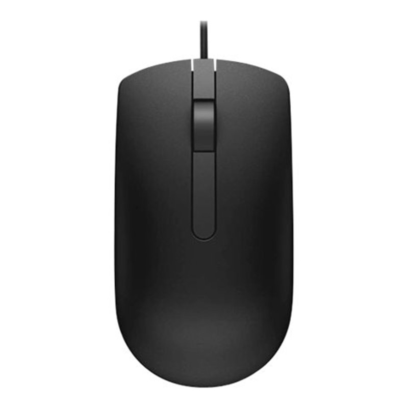 Mouse raton dell ms116 optico botones + scroll 1000ppp usb negro