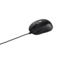 Mu101c ratón asus silencioso con cable y sensor azul