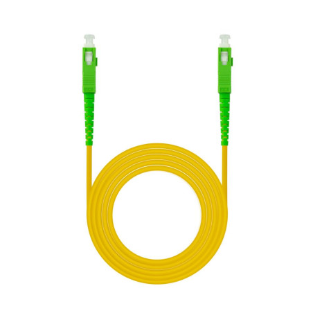 Cable de fibra optica nanocable sc - apc a sc - apc monomodo simplex l