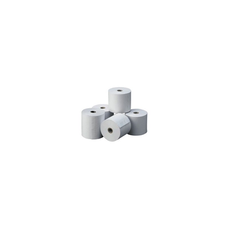 Rollo de papel termico impresora ticket 80x80
