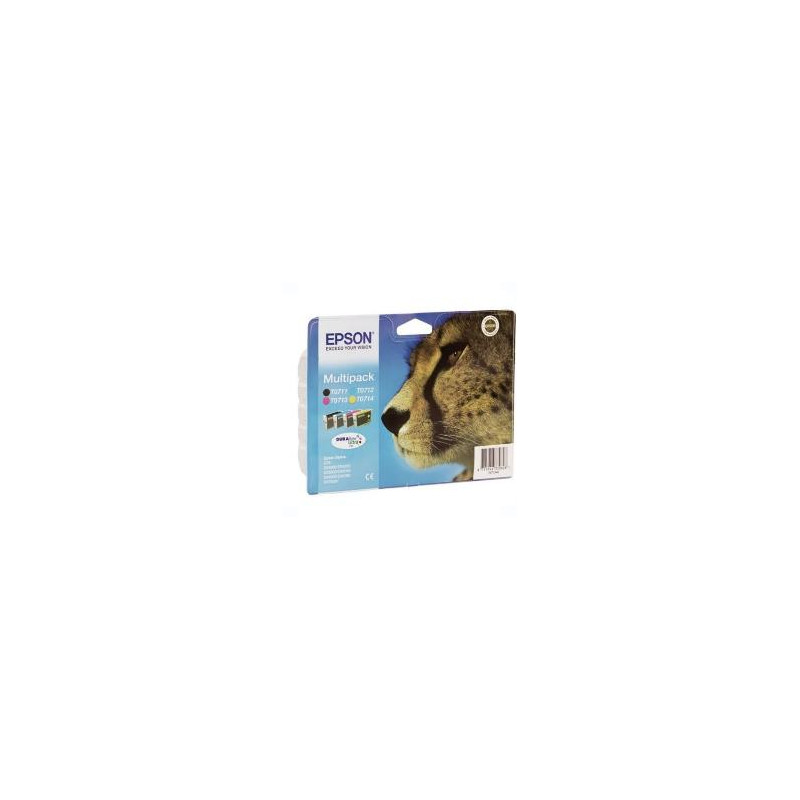 Multipack tinta epson c13t07154012 stylus d78 - 92 - 120 - dx40x0 - 44x0 - 50x0 - 60x0 - 74x0 - guepardo