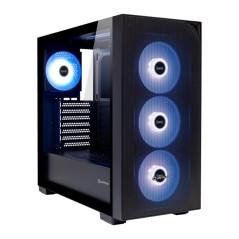 Caja ordenador gaming unykach revelat mesh atx argb cristal templado n