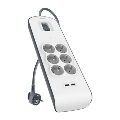 Regleta alimentacion belkin bsv604vf2m - v2 proteccin contra sobret 6 