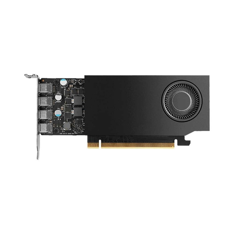 Tarjeta grafica nvidia quadro rtx a400 4gb gddr6 - 4x mini dp pci express 4.0 lp bulk