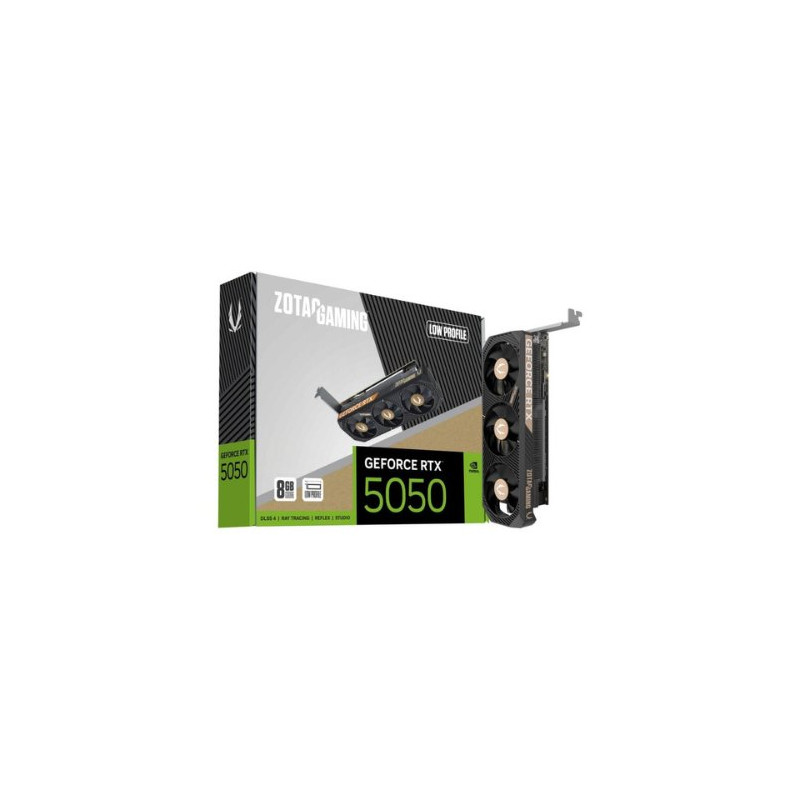 Tarjeta grafica zotac gaming rtx 5050 8gb gddr6 - 2x dp - 1x hdmi pci express 5.0