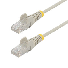 Cable de red startech latiguillo rj45 lszh utp cat6 2m gris