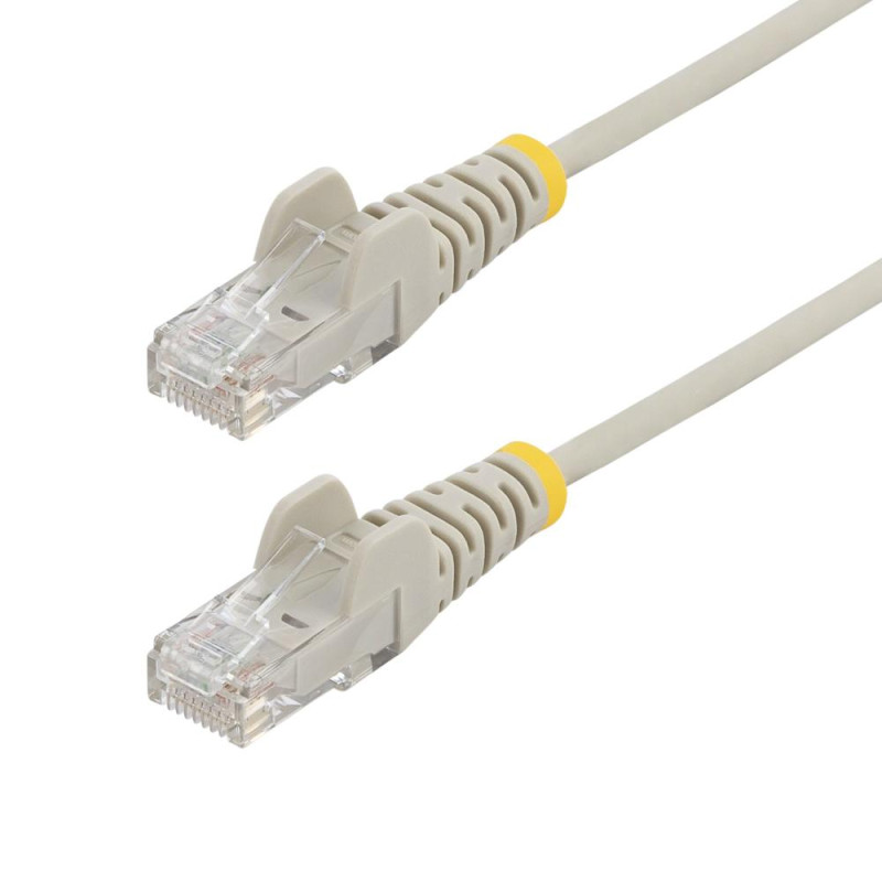 Cable de red startech latiguillo rj45 lszh utp cat6 1.5m gris