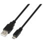 AISENS A101-0029 cable USB USB 2.0 3 m USB A Micro-USB B Negro