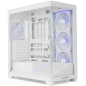 NOX Hummer BLADE, Torre ATX, ARGB, Ultra Airflow, Blanco