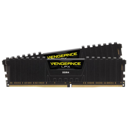 DDR4 32 GB(2X16KIT) 3200 VENGEANCE LPX BLACK CORSAIR