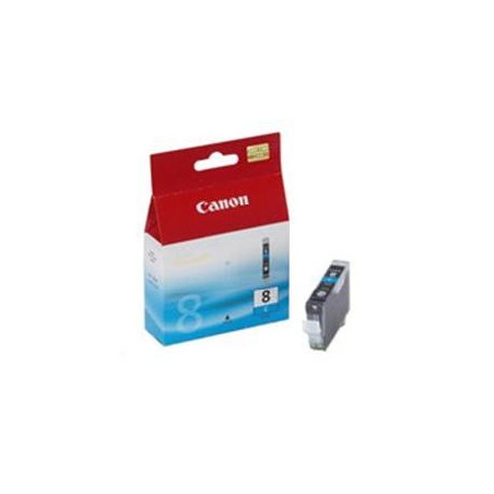 Cartucho tinta canon cli8c cian pixma 8ml 4200 - 5200 - 6600 - mp500 -