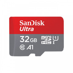 Tarjeta memoria micro secure digital sdhc + adaptador sandisk ultra - 