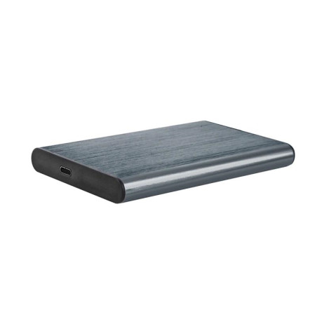 Gembird Caja USB 3.1 2.5 USB-C Alum.Cepill Gris