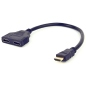 Gembird DSP-2PH4-04 cable HDMI HDMI tipo A (Estándar) 2 x HDMI Type A (Standard) Negro