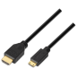 AISENS A119-0115 cable HDMI 3 m HDMI tipo A (Estándar) HDMI Type C (Mini) Negro