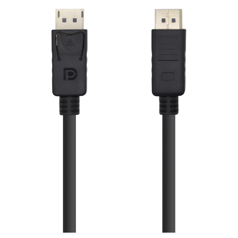 AISENS Cable Displayport V1.2 4K@60HZ, DP/M-DP/M, Negro, 5.0m