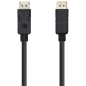 AISENS Cable Displayport V1.2 4K@60HZ, DP/M-DP/M, Negro, 5.0m