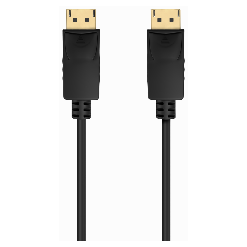 AISENS Cable DISPLAYPORT V1.2 CCS 4K@60Hz, DP/M-DP/M, Negro, 1.5m