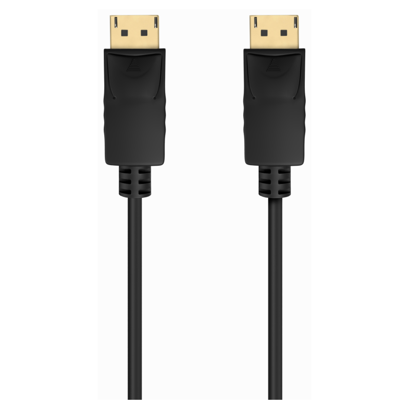 AISENS Cable DISPLAYPORT V1.2 CCS 4K@60Hz, DP/M-DP/M, Negro, 5.0m