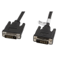 Lanberg CA-DVID-10CC-0018-BK cable DVI 1,8 m DVI-D Negro