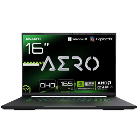 Portatil gigabyte 9reg6ac7wh6djhees000 ai r9 - hx370 32gb ssd 1tb 16 p