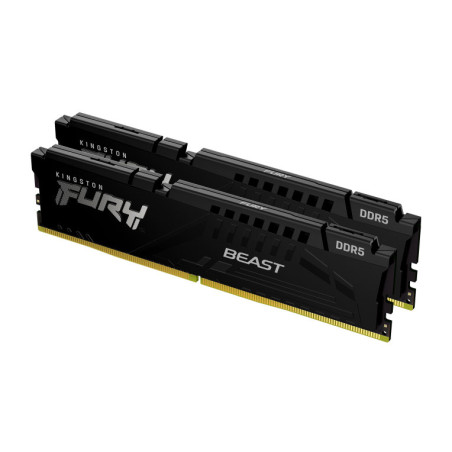 Memoria ram ddr5 32gb 2x16gb kingston - 5200mhz - pc5 - 41600 - fury b