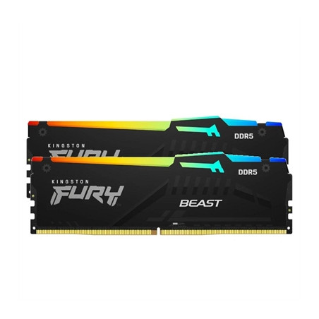 Memoria ram ddr5 16gb 2 x 8gb kingston - 5600 mhz - pc5 - 44800 - fury