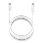 NGS CABLE CARGA RAPIDA USB-C A USB-C 1M BLANCO NGS CABLE CARGA RAPIDA USB-C A USB-C 1M BLANCO