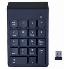 Gembird KPD-W-02 teclado numérico Portátil/PC Bluetooth Negro