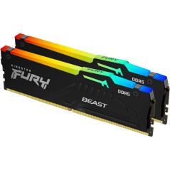 Memoria ram ddr5 16gb 2 x 8gb kingston - 6000 mhz - pc5 - 48000 - fury
