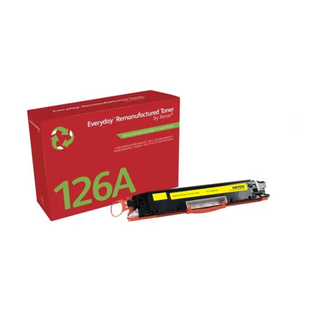 Toner xerox everyday compatible con hp 126a (ce312a)