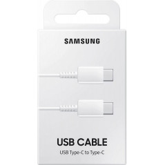 Cable samsung ep - da705bwegww usb tipo c - usb tipo c blanco