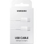 Cable samsung ep - da705bwegww usb tipo c - usb tipo c blanco