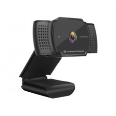 Webcam 2k conceptronic amdis02b 5mp - usb - 3.6mm - 30 fps - angulo vi