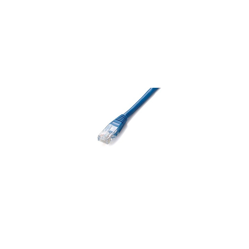 Cable red equip latiguillo rj45 u - utp cat6 1m azul
