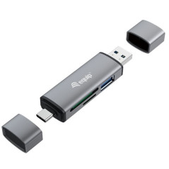 Lector de tarjetas usb tipo a - usb tipo c equip life usb 3.0 - sd - m