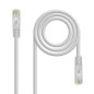 CABLE DE RED LATIGUILLO RJ45 UTP CAT6A AWG24 5 M GRIS NANOCABLE