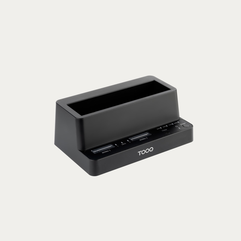 DOCKING STATION SSD + HDD 2.5/3.5 NEGRO TOOQ