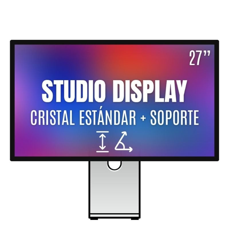 Apple Studio Display 27/ Cristal Estándar/ Soporte con inclinación ajustable