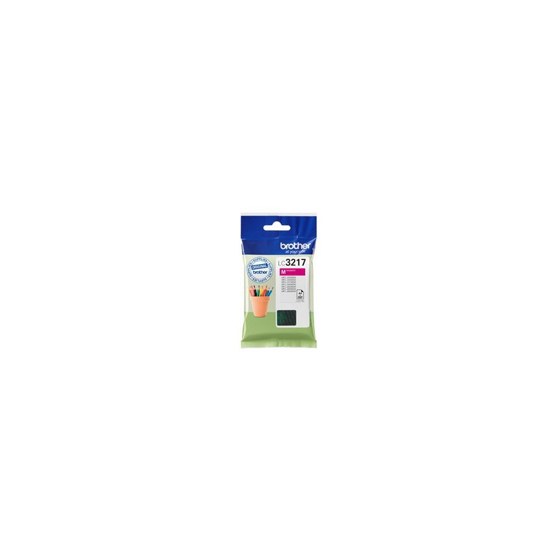 Cartucho tinta brother lc3217m magenta 550 paginas mfcj5330dw - mfcj5730dw - mfcj6530dw - mfcj6930dw