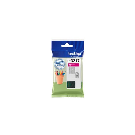 Cartucho tinta brother lc3217m magenta 550 paginas mfcj5330dw - mfcj5730dw - mfcj6530dw - mfcj6930dw
