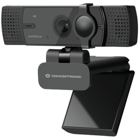 Webcam 4k conceptronic amdis07b 8.3mp - 4k ultra hd - usb - angulo vis