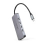 Nanocable HUB USB-C/M a 4xUSB-C/H + USB-C PD 100W Nanocable HUB USB-C/M a 4xUSB-C/H + USB-C PD 100W