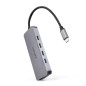 Nanocable HUB USB-C/M a 4xUSB-C/H + USB-C PD 100W Nanocable HUB USB-C/M a 4xUSB-C/H + USB-C PD 100W