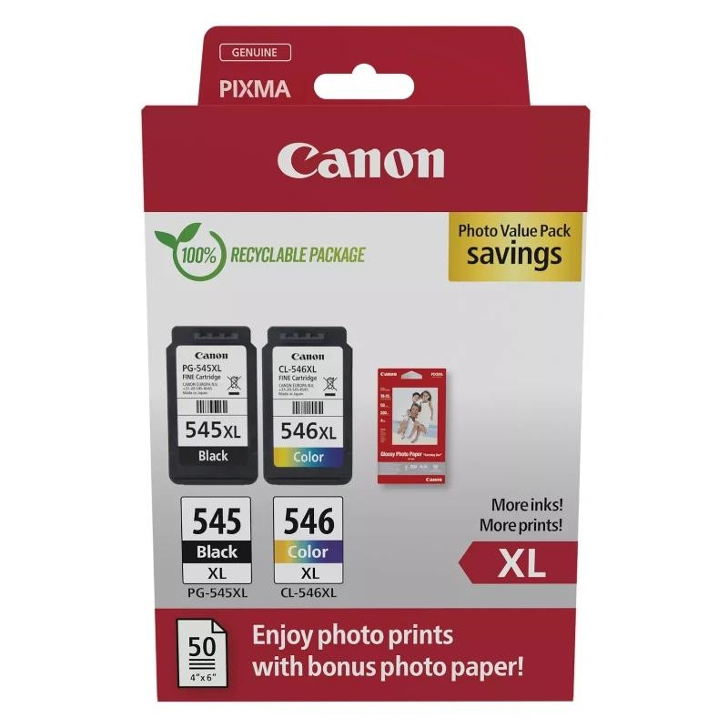 Canon Cartucho Multipack PG-545XL/CL-546XL Canon Cartucho Multipack PG-545XL/CL-546XL