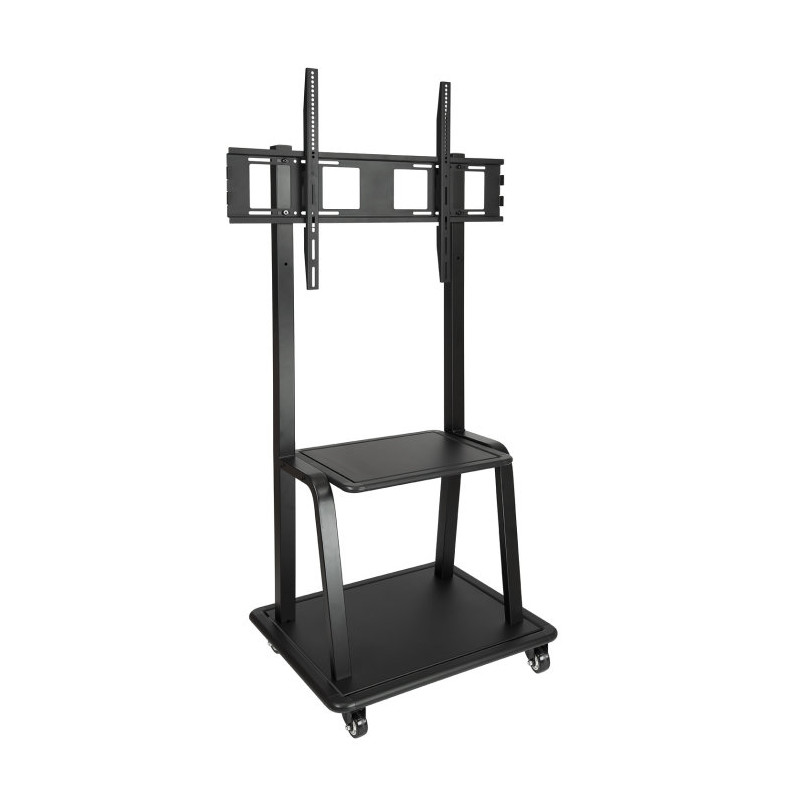 Soporte tv de suelo con ruedas tooq fs20100m - b 37 pulgadas - 100 pulgadas carga maxima 150kg