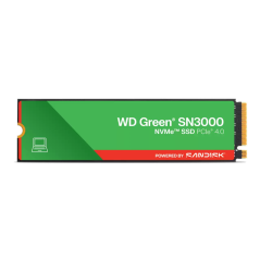 2 TB SSD SERIE M.2 2280 PCIe GREEN NVME SN3000 WD WDS200T4G0E