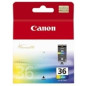 Cartucho tinta canon cli 36 cian - magenta - amarillo pixma mini 260 -
