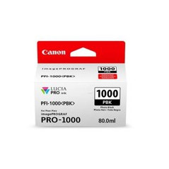 Cartucho canon pfi - 1000 pbk foto negro pro - 1000