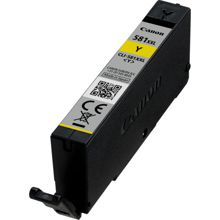 Cartucho tinta canon cli 581 y xxl amarillo pixma tr7550 - tr8550 - ts